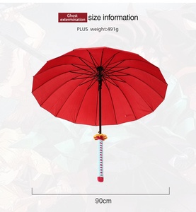 Cacciatrice di demoni ombrello fornitura di fabbrica nuovo prodotto cacciatrice di demoni 90cm ombrello Anime periferiche giocattoli - Product Image 5