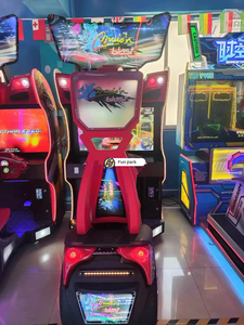 Simulador de Carreras de Coches a Escala Operado con Monedas, Simulador de Conducción de Plástico y Metal, Cabina de Simulación de Carreras, Máquina de Juego Arcade FEC - Product Image 4