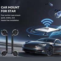 Support antichoc universel Starlink Mini en plastique ABS, hauteur réglable, robuste et sûr, kit de montage avec adhérence améliorée pour voiture et camping-car