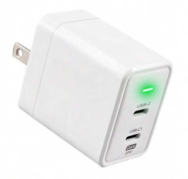 2026 New trend Hot Sale Phone Accessories Factory Private Mold 2 type c PD20W Spray Paint Wall Charger