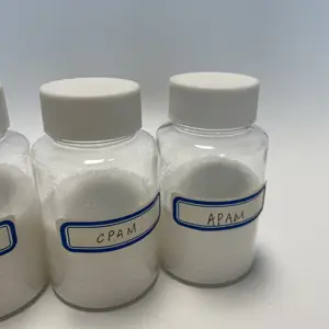 flocculant chemical Cationic Polyacrylamide used for sludge dewater in municipal waste water treatment