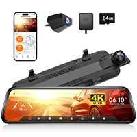 Kamera Mobil Wolfbox Distributor G930 4K 1080P Dual Lensa, Black Box, Kamera Depan dan Belakang dengan WIFI GPS