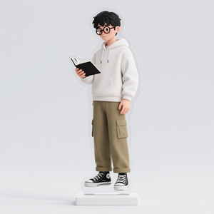 Personalizado <span class=keywords><strong>Anime</strong></span> estudiante lector acrílico Standee único aula decoración mejora conocimiento pantalla artículo - Product Image 1