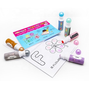 Numeri di giocattoli promozionali all'ingrosso di educazione precoce e libri di pittura di illuminazione del bambino dei Graffiti della frutta per l'<span class=keywords><strong>arte</strong></span> dei bambini - Product Image 6