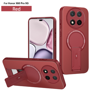 Funda Protectora con Soporte de <span class=keywords><strong>Fibra</strong></span> de Carbono Lichicase para Honor X8D Magic8 Pro, TPU+PC, Antigolpes - Product Image 3