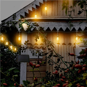 Wendadeco Popular IP65 Festoon Belt Cable E27 Outdoor Garden Solar Festoon Cable Patio String Lights - Product Image 4