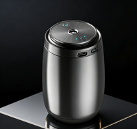 Nouveau mini diffuseur d'arômes portable ultrasonique sans eau rechargeable de 65 ml, pulvérisation automatique intelligente pour voiture et maison