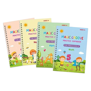 Giáo Dục Sớm Tái Sử Dụng Bút Thực Hành Cuốn Sách Ma Thuật Bằng Văn Bản Cho Trẻ Em Miễn Phí Arabic Thái Lan Ngôn Ngữ Khác Nhau Làm Chất Lượng Giấy - Product Image 2
