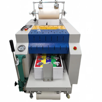 CY390Max Lamineuse automatique simple et double face à pression hydraulique, écran tactile LCD, protection d'arrêt automatique, chauffage infrarouge 1500W