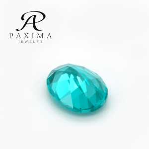 Paxima ювелирные изделия популярные ювелирные изделия центр Камень 3 ~ 10 мм овальной огранки Параиба цвет лабораторный гранат - Product Image 3