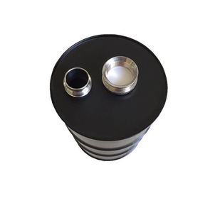 Aangepaste 25Oz/750Ml Tonvormige Rvs Heupfles Zwart Alcohol Whisky Heupfles Fles - Product Image 2