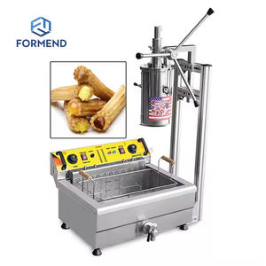 Máquina moldeadora de churros extrusora <span class=keywords><strong>Churrera</strong></span> <span class=keywords><strong>Manual</strong></span> hecha en fábrica con <span class=keywords><strong>precio</strong></span> al por mayor - Product Image 1