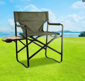 Sillas Plegables Metálicas Modernas y Portátiles con Tablas de Apoyo, Estilo <span class=keywords><strong>Luna</strong></span>, para Uso en Exteriores, Reclinables - Product Image 1