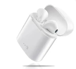 Factory Direct Sales i7s OEM ODM Cheap Price High Quality Wireless Earphone Popular Design Headset with charging Box