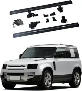 Commercio all'ingrosso passo laterale retrattile Nerf Bar pedaliera elettrico per Land Rover Defender 90 2 porte 2020-2023