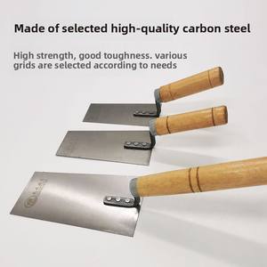 Fornitura diretta in fabbrica lama in acciaio inossidabile coltello per la posa di piastrelle a pala piatta - Product Image 4