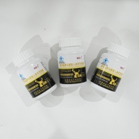 Compléments alimentaires à base de plantes pour hommes, capsules de ginseng et de reishi, booster d'énergie et de vitalité, 30 capsules par flacon