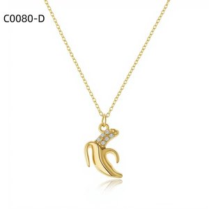 Collar de Moda con Circonia C0080 para Mujer, Joyería de Alta Calidad - Product Image 2
