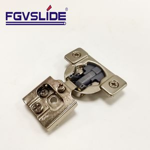 FGVSLIDE 1/2 "Bisagras de cierre suave 3D Ajustable EE. UU. Mini Bisagra Marco frontal Bisagra de gabinete - Product Image 4