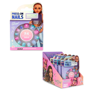 Set di 24 unghie adesive WOW Generation - Unghie finte - Abs: 15g - Product Image 1