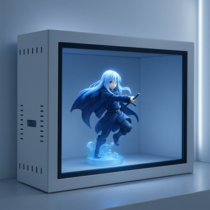 Armoire LCD IPS transparente 3D holographique avec écran tactile 10 points, luminosité de 700 cd/m² et connexion IoT - Product Image 6