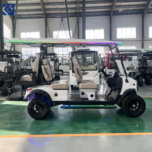 Nouvelle voiturette de golf électrique 6 places, batterie lithium 72V, tout-terrain, pour hôtel, villa et <span class=keywords><strong>club</strong></span> de golf - Product Image 3