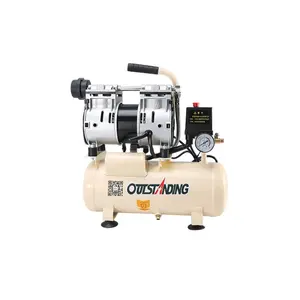 Factory Professional 220V Air compressors Silent Portable Oil Free 8L 600W Air Compressors machine