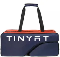 Sac fourre-tout de sport personnalisé Offre Spéciale avec sangle détachable sac de sport imperméable pour raquette de tennis avec compartiment à chaussures