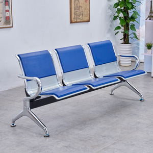 Silla de fila pública de Metal moderna, sofá, silla triple, banco para sala de espera de hospital de aeropuerto o silla de fila de espera - Product Image 2