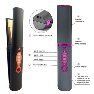 Redresser et Cutter Machine Be Gorgeous Hair Straightener Sonar Curly End Trimmer 200 degrés Dispositif <span class=keywords><strong>pour</strong></span> le lissage - Product Image 2