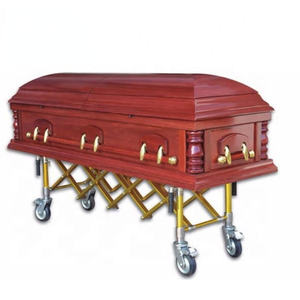 Alüminyum alaşımlı tabut çerçeve arabası sedye araba tabut kilise kamyon hafif ağır cenaze tabutu arabası - Product Image 1