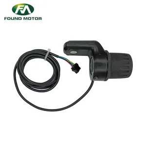 Accesorios para bicicleta eléctrica GZ3, pantalla LCD de acelerador de medio giro para kit de conversión de bicicleta eléctrica y kit de bicicleta eléctrica