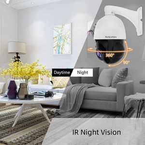 Xcreation Xmeye Pro 4K 20X Zoom 4.5 Inch Vỏ Kim Loại IP65 Chống Thấm Nước Ngoài Trời Camera An Ninh IR Tầm Nhìn Ban Đêm 360 ° Độ Xem - Product Image 6