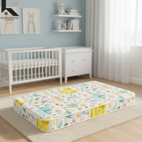 Matelas de lit bébé moderne et écologique en mousse hypoallergénique avec housse amovible – Mobilier de maison