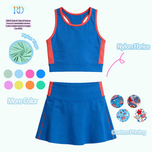 <span class=keywords><strong>ชุด</strong></span>กีฬา<span class=keywords><strong>เด็ก</strong></span>พิมพ์ลายตามสั่ง สำหรับเต้นรำ ใส่ได้ทุกวัน ODM <span class=keywords><strong>ชุด</strong></span>ออกกำลังกาย ผ้าไนลอน ระบายอากาศได้ดี <span class=keywords><strong>ชุด</strong></span>เซ็ต 2 ชิ้นสำหรับ<span class=keywords><strong>เด็ก</strong></span>ผู้หญิง กระโปรงเทนนิส - Product Image 4
