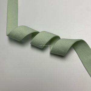 Xinde Quảng Đông dệt kim nylon đàn hồi thiên vị ràng buộc Băng gấp trên ban nhạc đàn hồi vải cho quần áo và đồ lót - Product Image 4