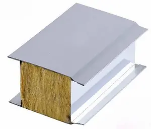 Matériaux de construction panneau sandwich eps en acier bleu, panneaux de toit pour entrepôt de structure en acier