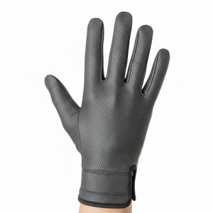 Cuir véritable Poignet Sangle élastique Gants d'équitation Protection des mains Sécurité industrielle Durable Confortable Sports équestres - Product Image 1