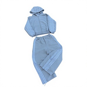 Ensemble de survêtement en molleton français pour homme, personnalisable, vierge pour impression sur mesure, directement de l'usine - Product Image 4