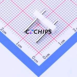 TJC2-2A Wire-to-Board Pin Header Through hole Component (THT) Connector 1x2P Through Hole 2P 1 - Product Image 2