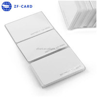 CR80 vierge 13.56Mhz MIFARE(R) cartes Rfid imprimables en gros blanches classiques 1K avec fournisseur de cartes à puce