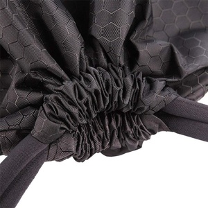 شعار مخصصة للماء أسود انغلق حقائب برباط عادي 210420d البوليستر النايلون الرياضة الرباط على ظهره للأطفال - Product Image 4