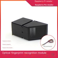 Modul pengenalan sidik jari Raspberry Pi 4B/Pico/STM32 AS608 sensor pengenalan akses sidik jari optik.