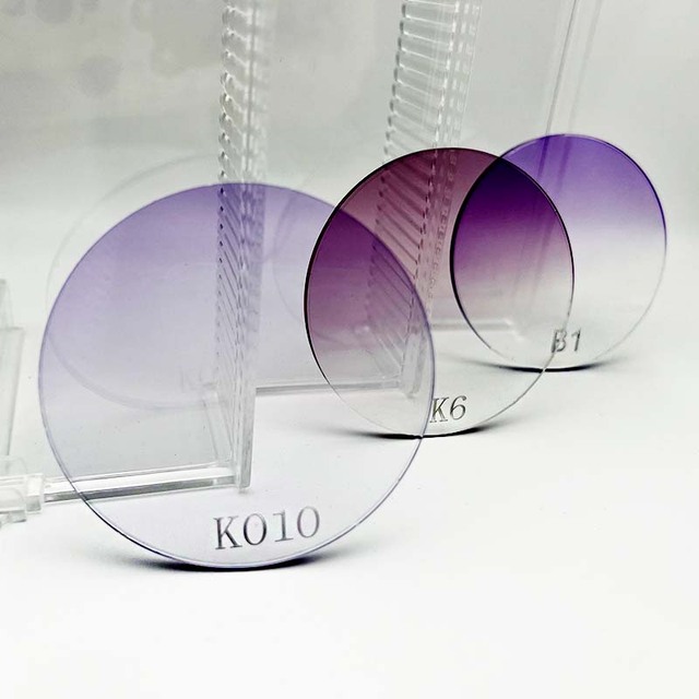 MR-8 Gradual Tinted Color Optic Lens with Precsription Ophthalmic Tint Optical Lenses