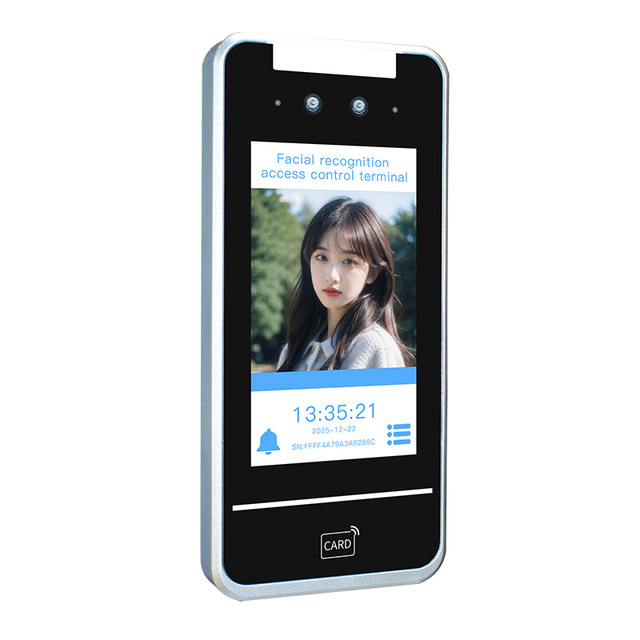 Face Recognition Smart School Access Control System Touch Screen QR Biometric Facial Recognition Night Vision Attendance Machine