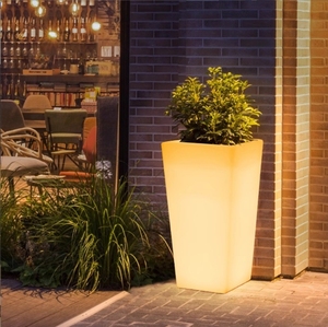<span class=keywords><strong>Lampadaire</strong></span> extérieur moderne à LED <span class=keywords><strong>solaire</strong></span> pour pot de fleurs pour jardin, cour, villa, balcon, classement IP67 - Product Image 2