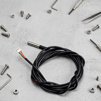 Sonde de température numérique DS18B20 haute précision, étanche, avec terminal XH2.54 3P, de -55 à 125°C ° C pour l'aquaculture