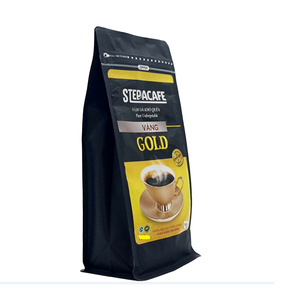 Venta al por mayor Steppacafe Café molido tostado Sabor único Mezclado Robusta Arábica Oro 250g Vietnam Exportación Empaquetado en bolsa - Product Image 3