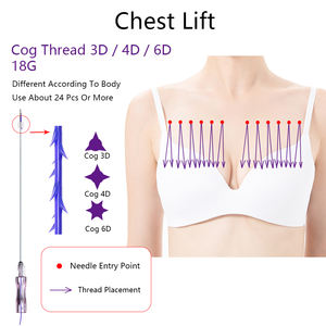 Kore Yüz İplikleri Ultra V Çizgisi Kolajen Artırıcı <span class=keywords><strong>Pdo</strong></span> Burun Kaldırma Tornado Cog 3d 4d <span class=keywords><strong>6d</strong></span> <span class=keywords><strong>Pdo</strong></span> İpliği - Product Image 6