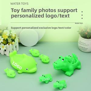 Grosir Set mainan Remas buaya & lumba-lumba plastik untuk anak usia <span class=keywords><strong>5</strong></span> sampai 7 tahun bermain air mandi & penghilang stres - Product Image 1